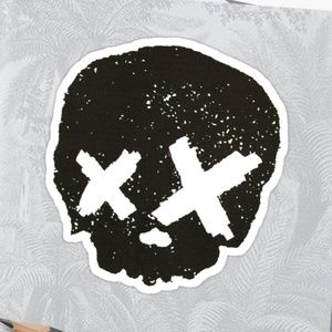 Green Day Skull Sticker Custom